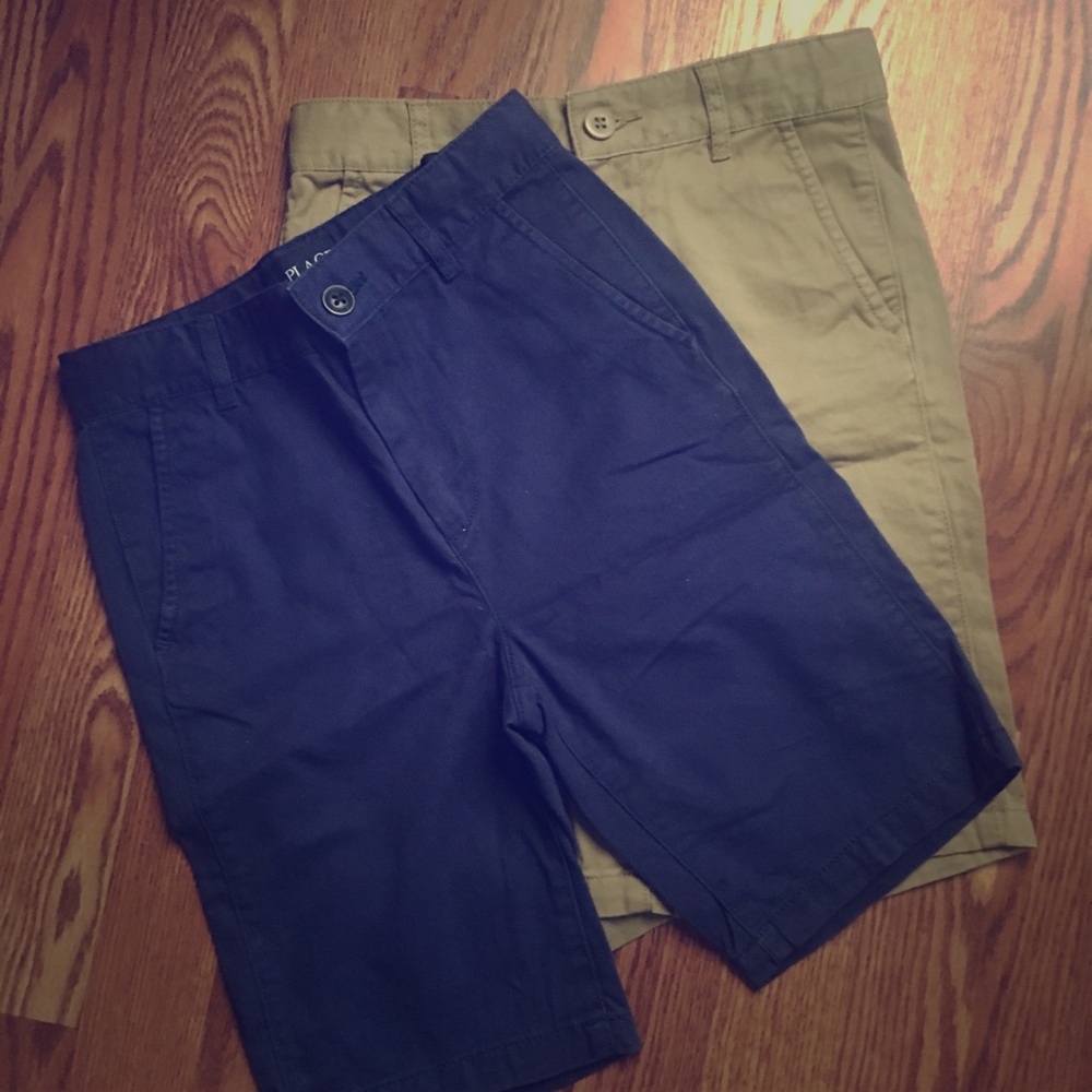 Boys shorts 2 pair (set)  sz 8 Slim